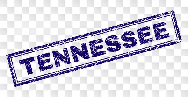 Grunge Tennessee rechthoek stempel — Stockvector