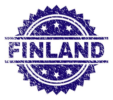 Dokulu Finlandiya damga mühür çizik