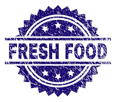 Dokulu taze gıda damga mühür çizik