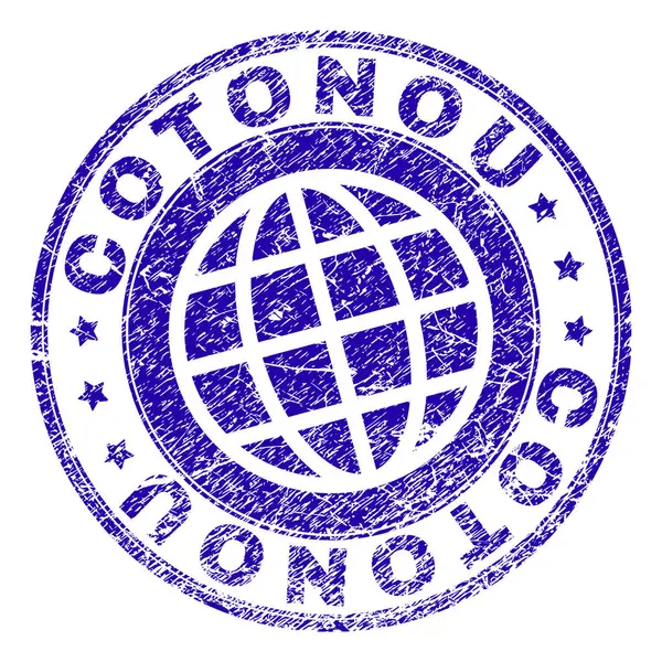 Grunge υφή του Κοτονού σφραγίδα σφραγίδα — Διανυσματικό Αρχείο