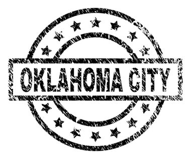 Grunge Oklahoma City damga mühür dokulu