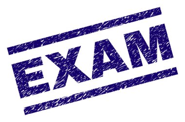 Grunge sınav damga mühür dokulu