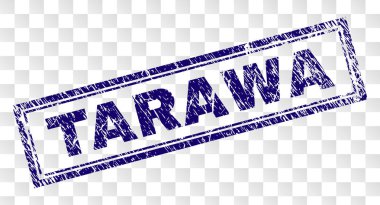 Çizik Tarawa dikdörtgen damgası