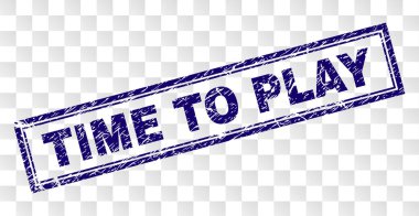 Dikdörtgen damga oynamak için çizilmiş zaman