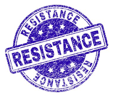 Grunge direnç damga mühür dokulu