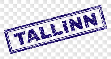 Çizik Tallinn dikdörtgen damgası