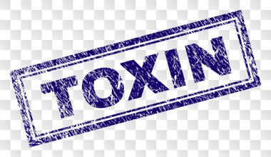 Çizik toksin dikdörtgen damgası