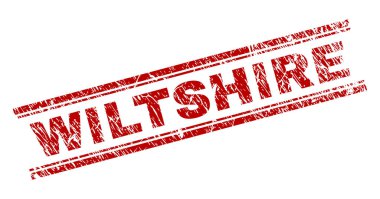 Grunge Wiltshire damga mühür dokulu