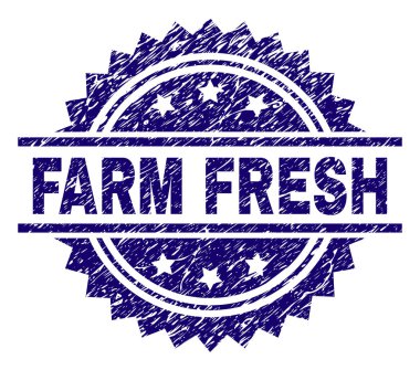 Grunge çiftlik taze damga mühür dokulu