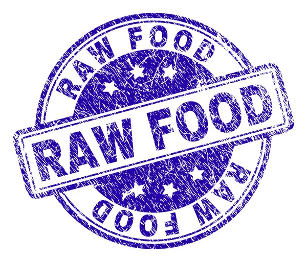 Dokulu çiğ gıda damga mühür çizik