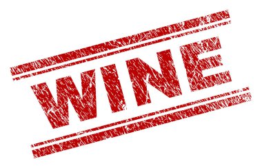 Grunge şarap damga mühür dokulu