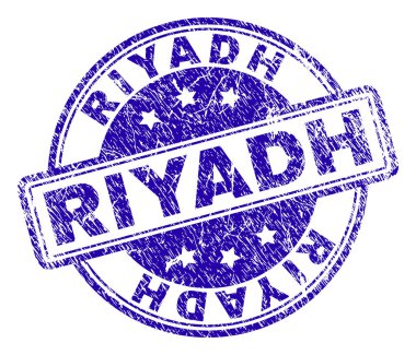 Dokulu Riyad damga mühür çizik