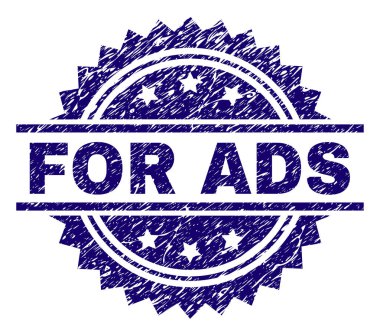 Grunge reklamlar için damga mühür dokulu.