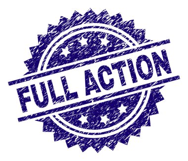 Dokulu tam eyleme damga mühür çizik