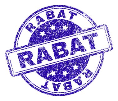 Dokulu Rabat damga mühür çizik