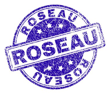 Grunge Roseau damga mühür dokulu