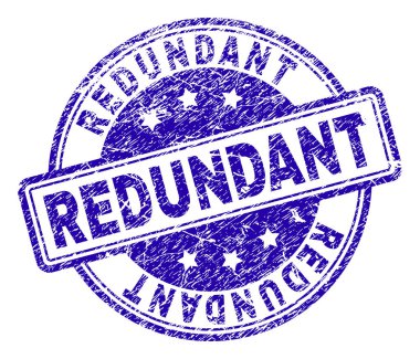 Dokulu gereksiz damga mühür çizik