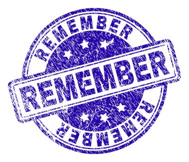 Dokulu çizik damga mühür hatırlıyorum