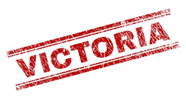 Dokulu Victoria damga mühür çizik