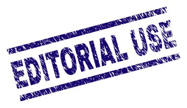 Dokulu editoryal kullanım damga mühür çizik