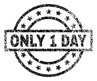 Sadece 1 gün damga mühür dokulu çizik