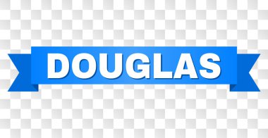 Douglas başlıklı mavi bant