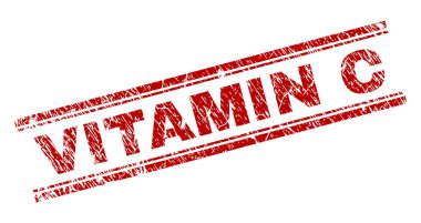 Dokulu C vitamini damga mühür çizik