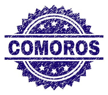 Grunge Komor damga mühür dokulu