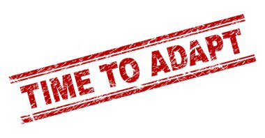 Damga mühür uyum için dokulu zaman çizik