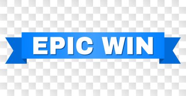 Epik Win açıklamalı mavi bant