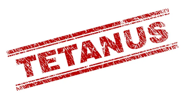 Sceau TETANUS texturé Grunge — Image vectorielle