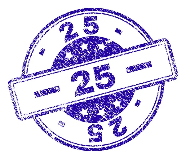 Selo texturizado de 25 selos —  Vetores de Stock