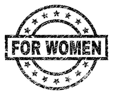 Kadınlar damga mühür için dokulu çizik