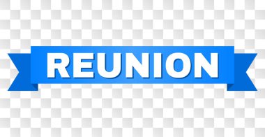 Mavi kurdele Reunion başlık ile