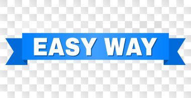 Kolay bir şekilde açıklamalı mavi bant