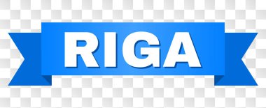Riga başlık ile mavi şerit