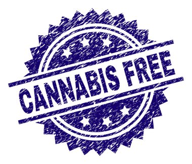 Dokulu esrar ücretsiz damga mühür çizik