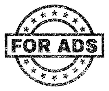 Grunge reklamlar için damga mühür dokulu.