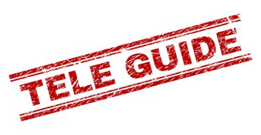 Dokulu Tele Kılavuzu damga mühür çizik