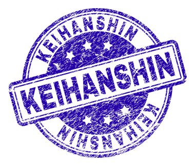Keihanshin damga mühür grunge dokulu
