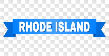 Rhode Island başlık ile mavi şerit