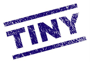 Dokulu küçük damga mühür çizik