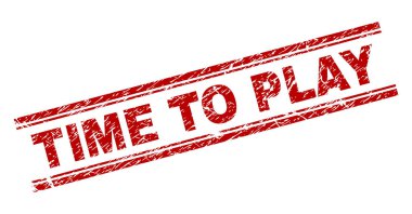 Grunge damga mühür oynamak için zaman dokulu