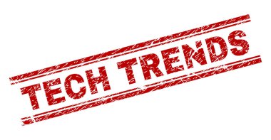 Dokulu teknoloji eğilimleri damga mühür çizik