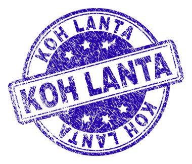 Dokulu Koh Lanta damga mühür çizik