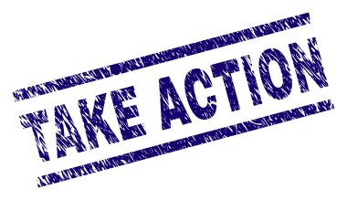 Grunge almak eylem damga mühür dokulu