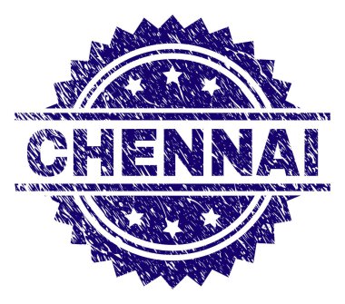 Dokulu Chennai damga mühür çizik