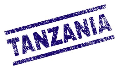 Dokulu Tanzanya damga mühür çizik