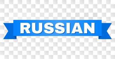 Rus metin ile mavi şerit