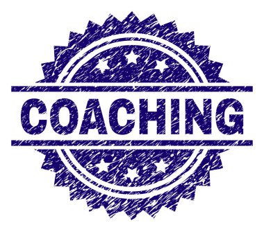 Çizik dokulu koçluk damga mühür